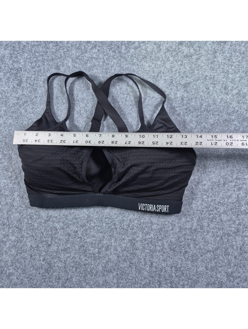 Victorias Secret Maximum Support Lightweight Sports Bra Black 34DD  Breathable - Picture 11 of 13